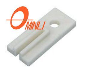 Acessórios de janela de peças de material de nylon e PVC personalizado branco (ML-HA022)