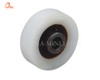 Rolo de roda de nylon com rolamento branco para janelas e portas (ML-AF020)