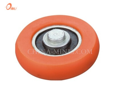 Rolamento laranja de 36,2 mm Rolo de porta da janela deslizante da roda de nylon (ML-AR011)