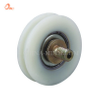 Rolo de sistema de porta de janela deslizante de acessórios de hardware de roda de nylon branco (ML-AH003)