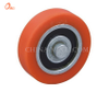 Rolo de roda de nylon com rolamento laranja para janela e porta deslizante (ML-AF021)