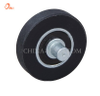 Rolo de roda de nylon com rolamento preto para janelas e portas (ML-AF024)