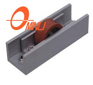 Rolamento PARA Janela Suporte de metal com rolamento único Polia Porta Hardware (ML-GS011)