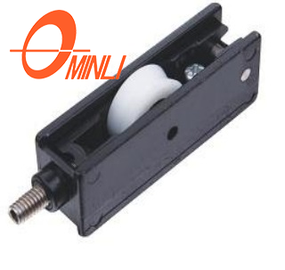 Polia de zinco para hardware de porta deslizante com rolo único ML-FS003 